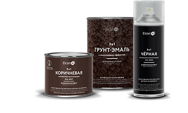 Эмали и грунты по металлу